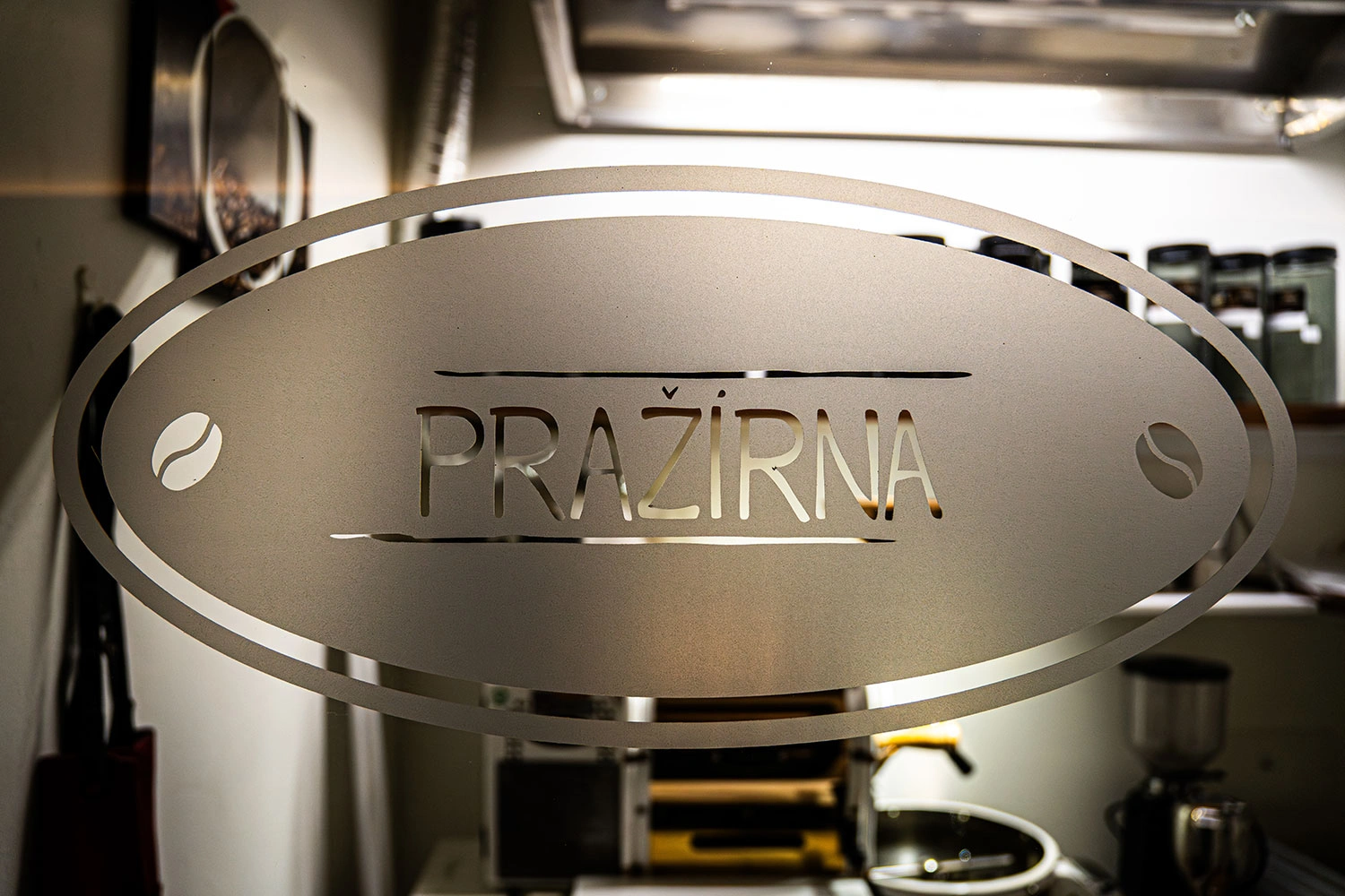 Detail pražení kávy