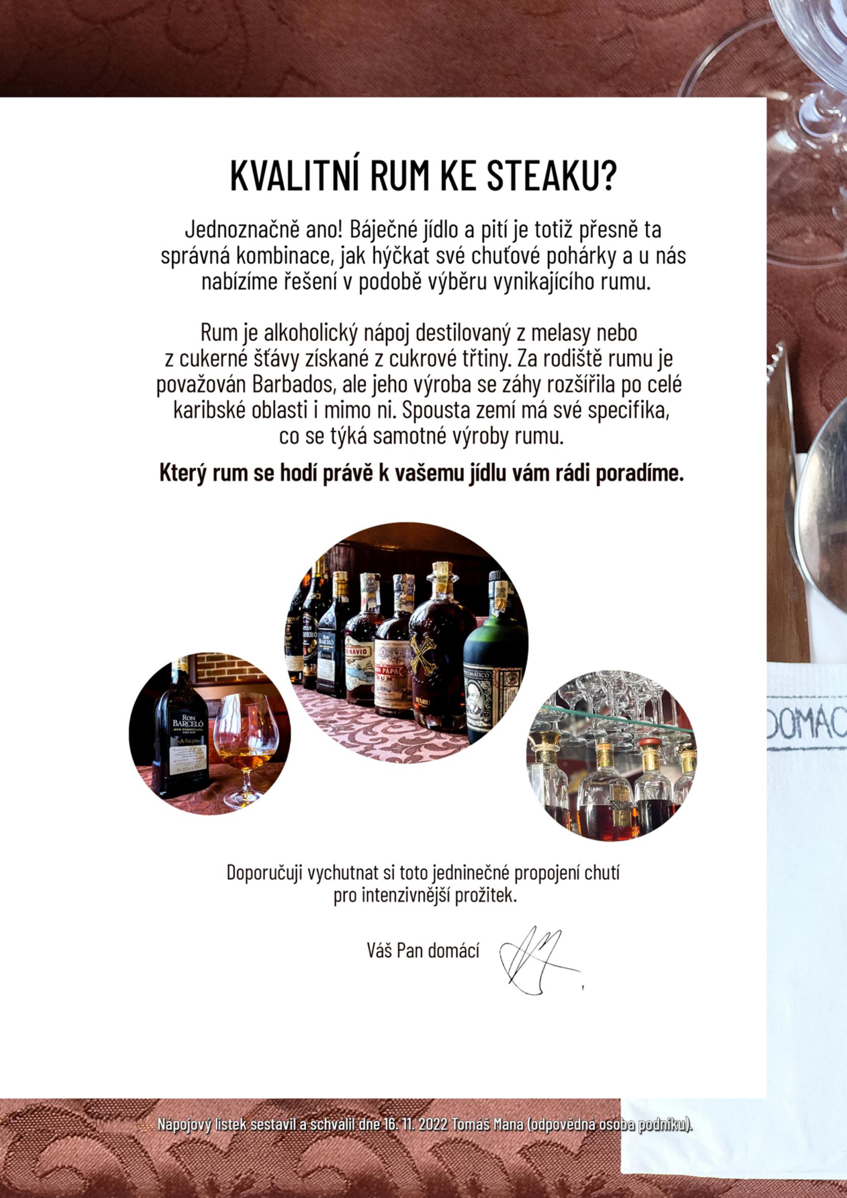 Rumová karta — strana 3