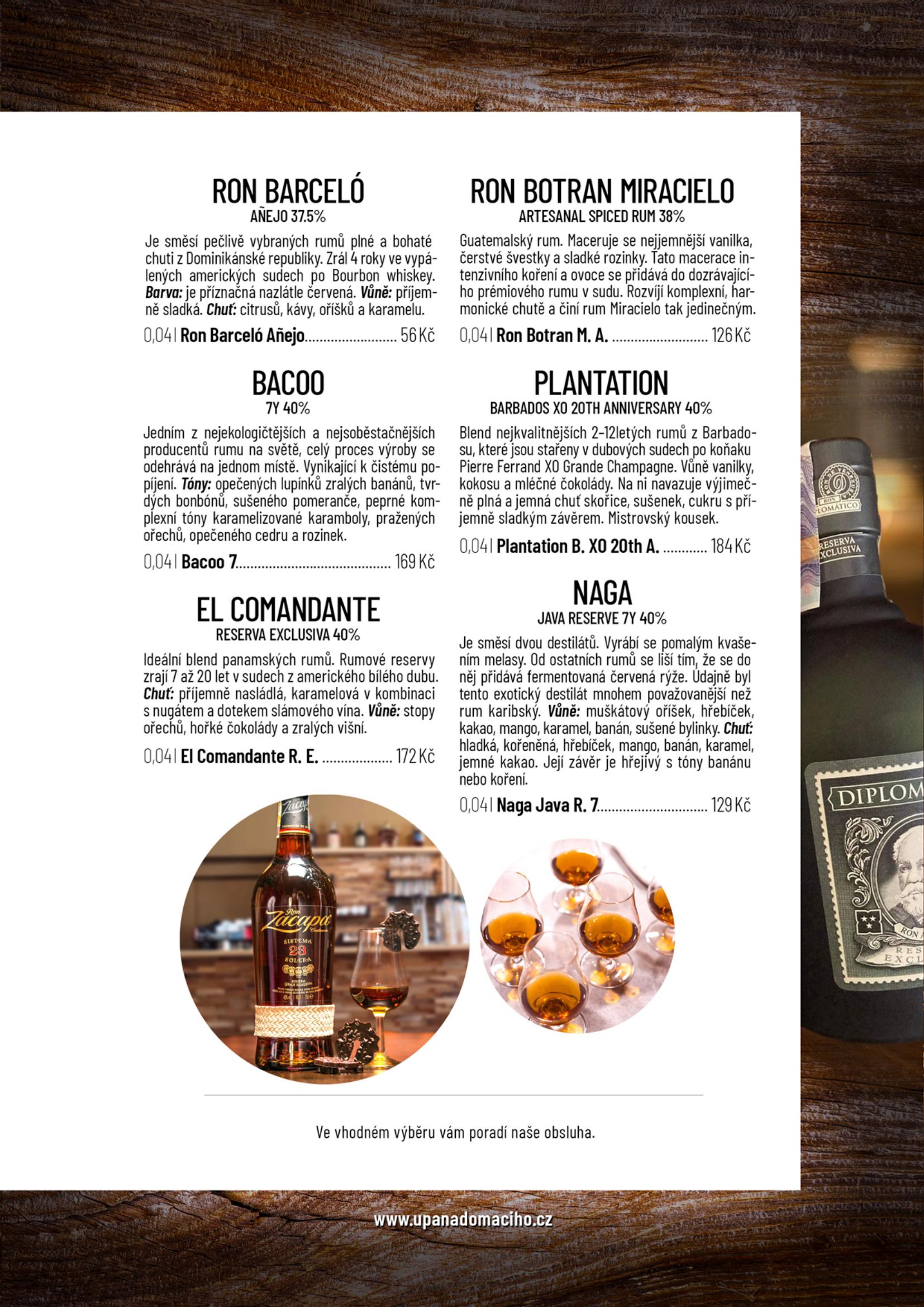 Rumová karta — strana 7