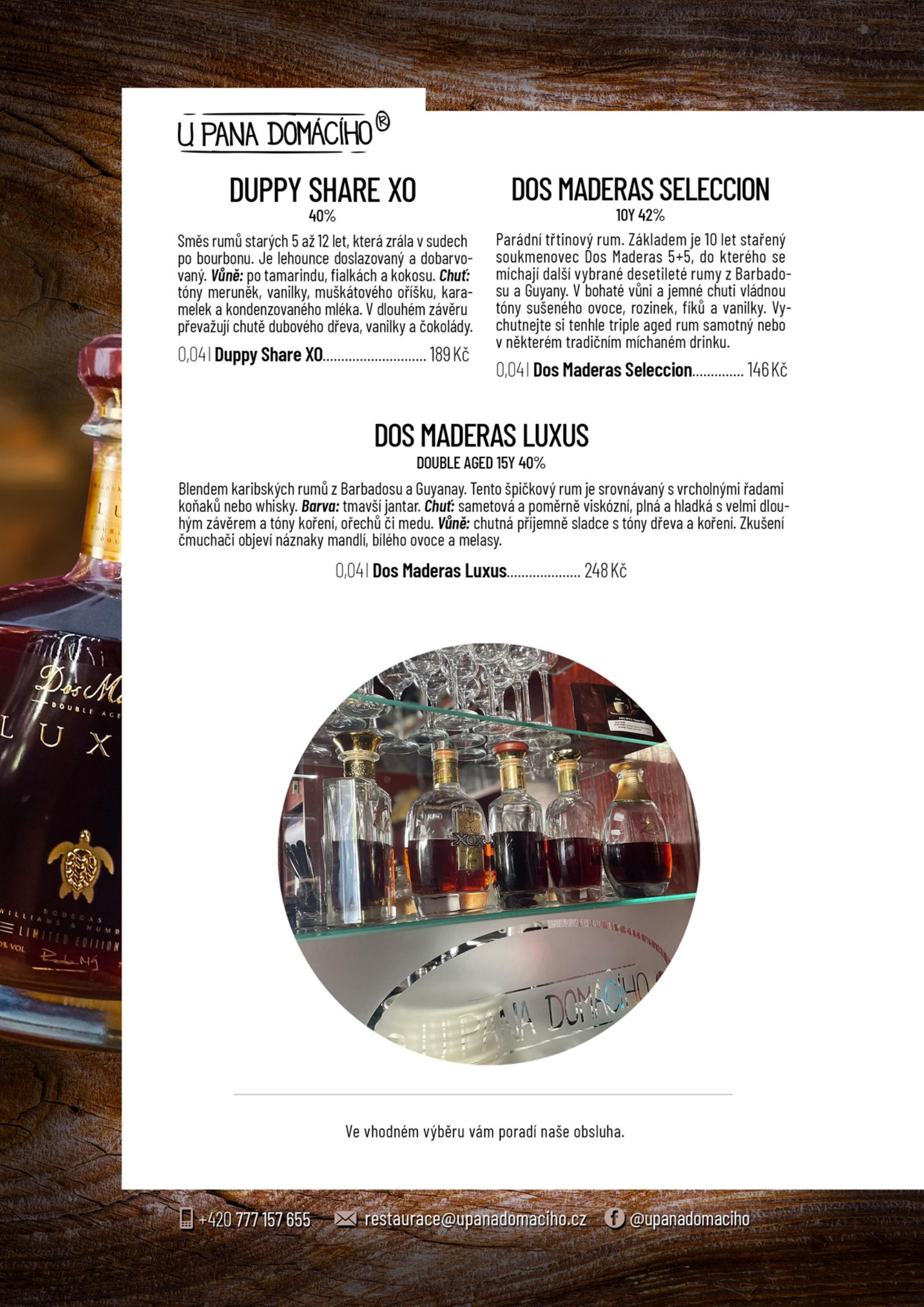 Rumová karta — strana 8