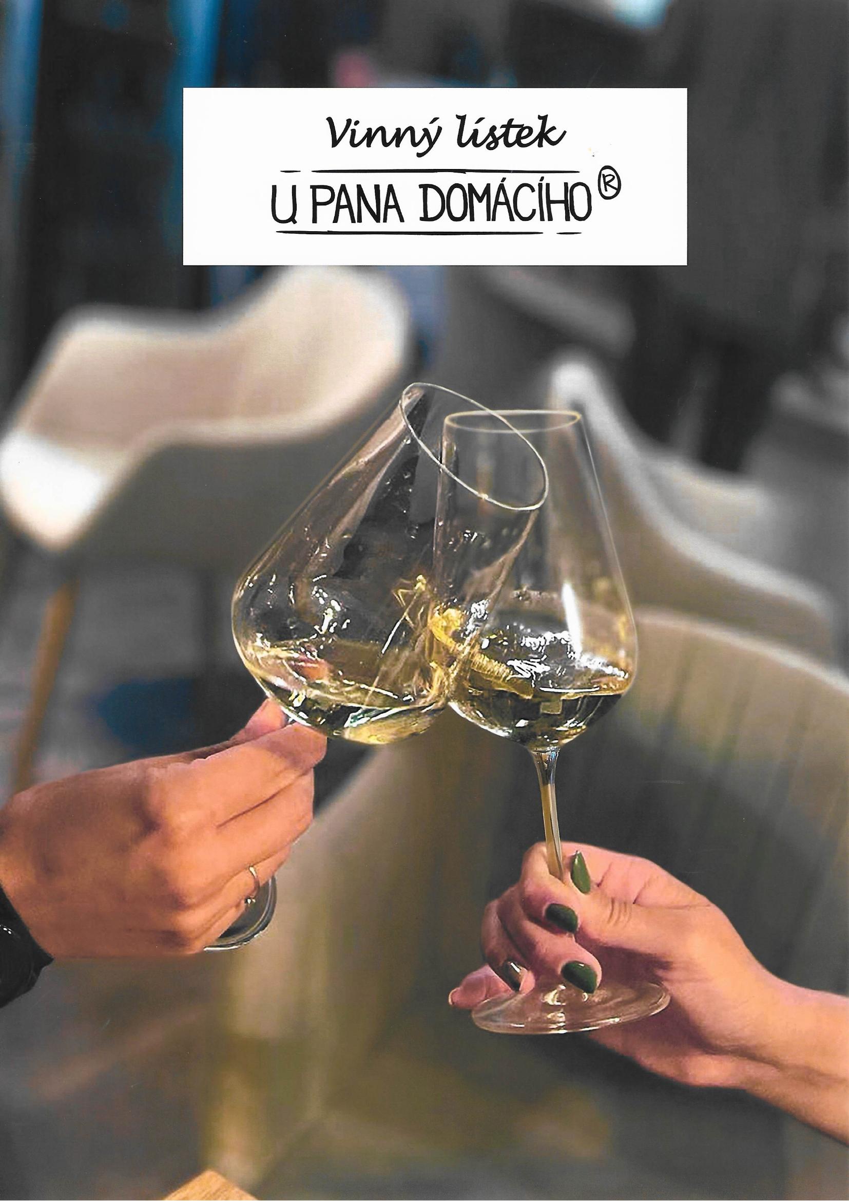 Vinný lístek — strana 1