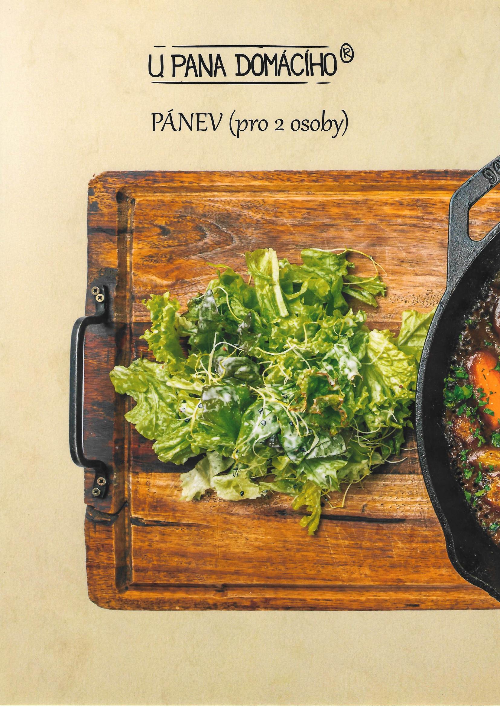 Jídelní lístek — strana 8