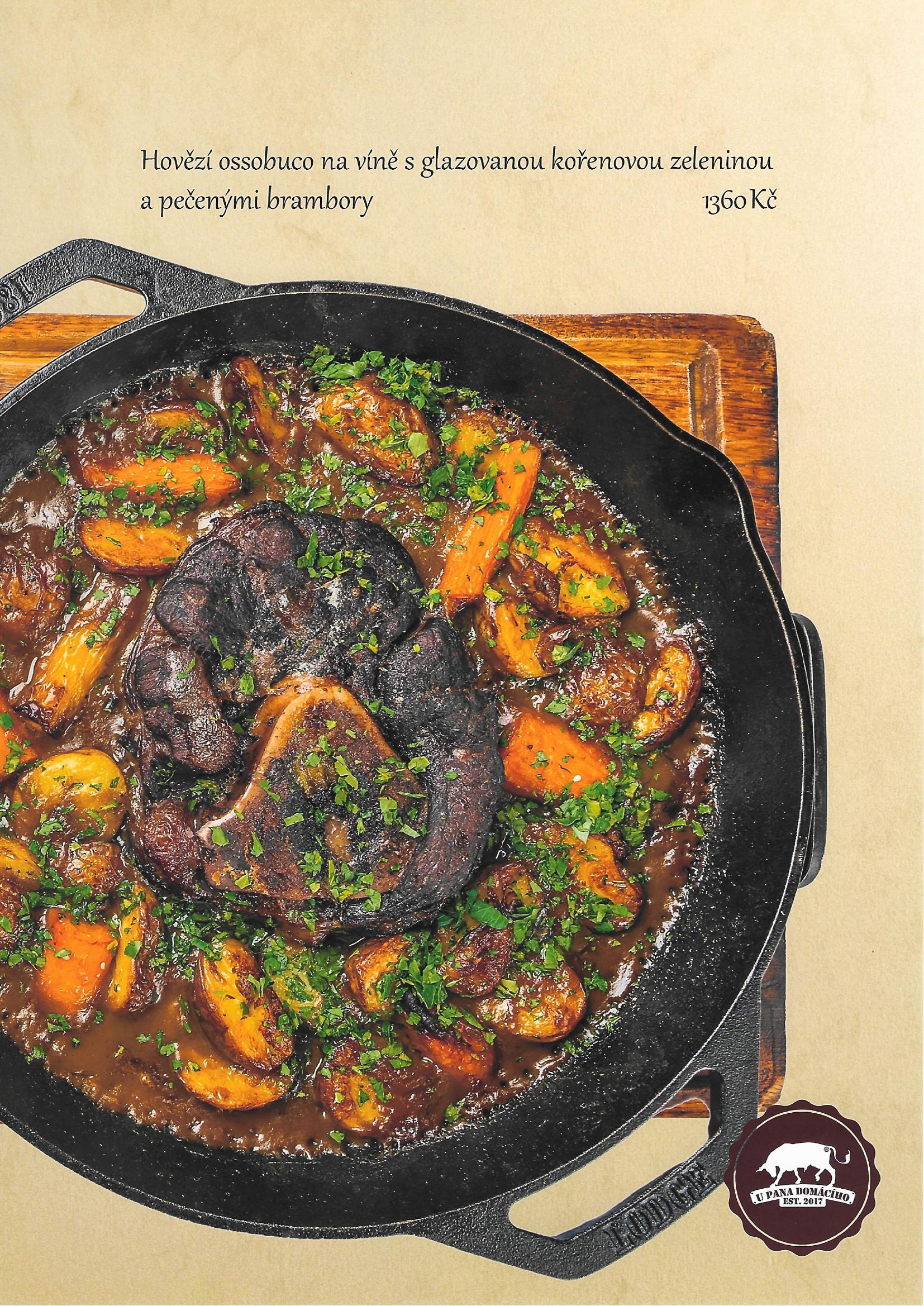 Jídelní lístek — strana 9