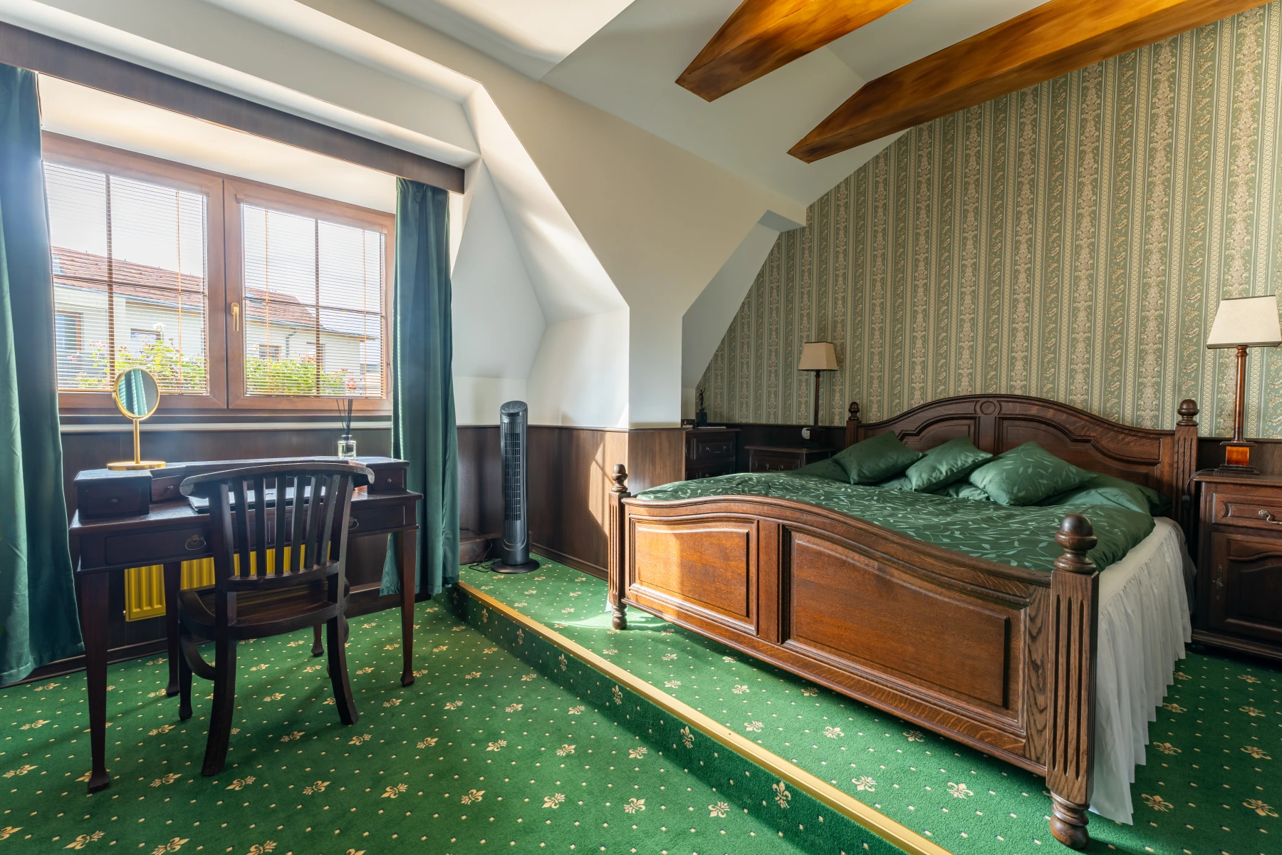 Pokoj Andrew Carnegie — interiér