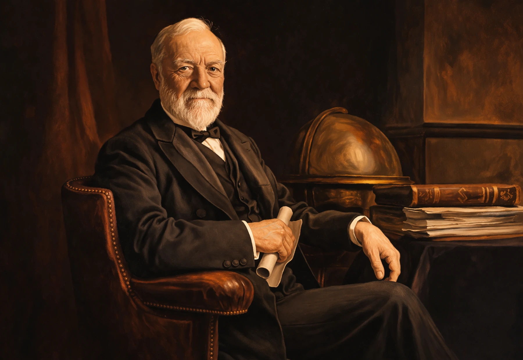 Andrew Carnegie — portrét