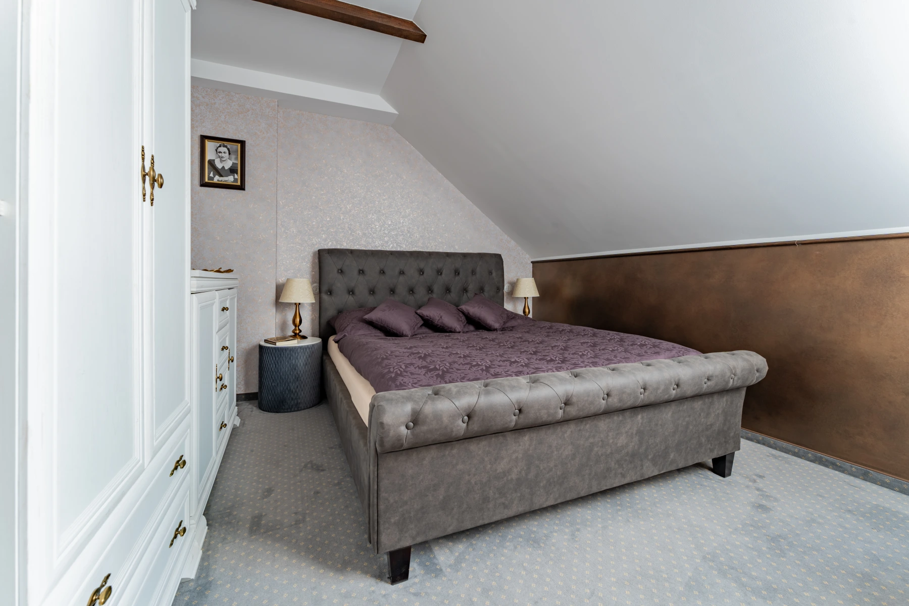 Pokoj Wallis Simpson — interiér